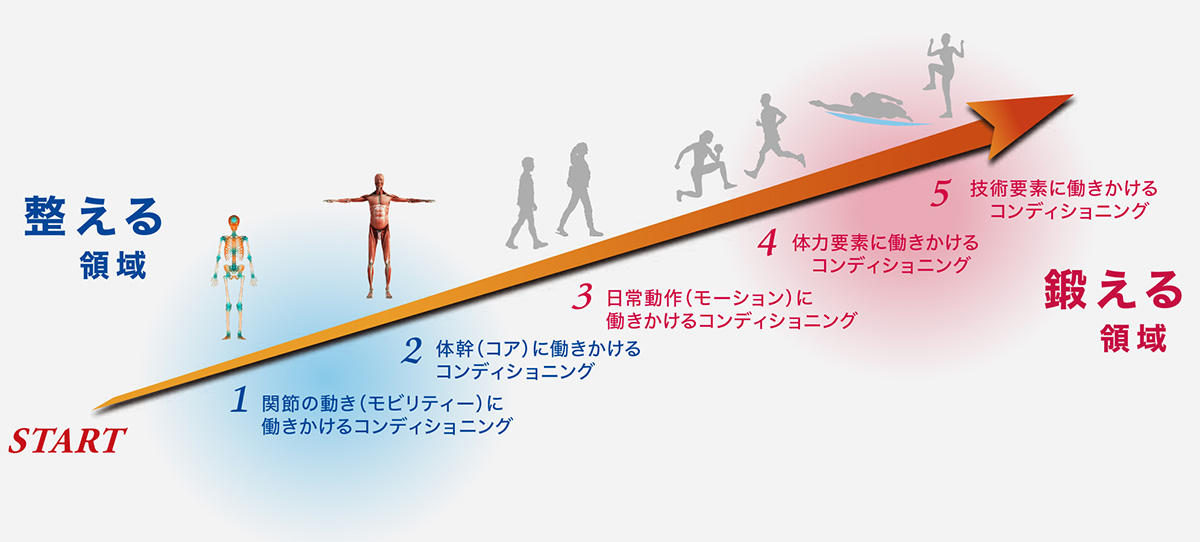 コンディショニングの流れ